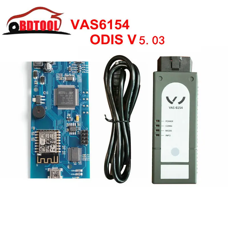 

Top Quality VAS6154 ODIS 5.03 WIFI Bluetooth Function vas5054a VAS6154 for Skoda/V-W/A-udi Free Shipping