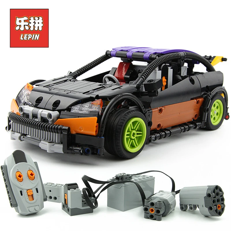 

LEPIN 20053 Genuine Technic Series The Hatchback Type R MOC-6604 Model Building Blocks LegoINGlys Bricks Toys for Boys Gift