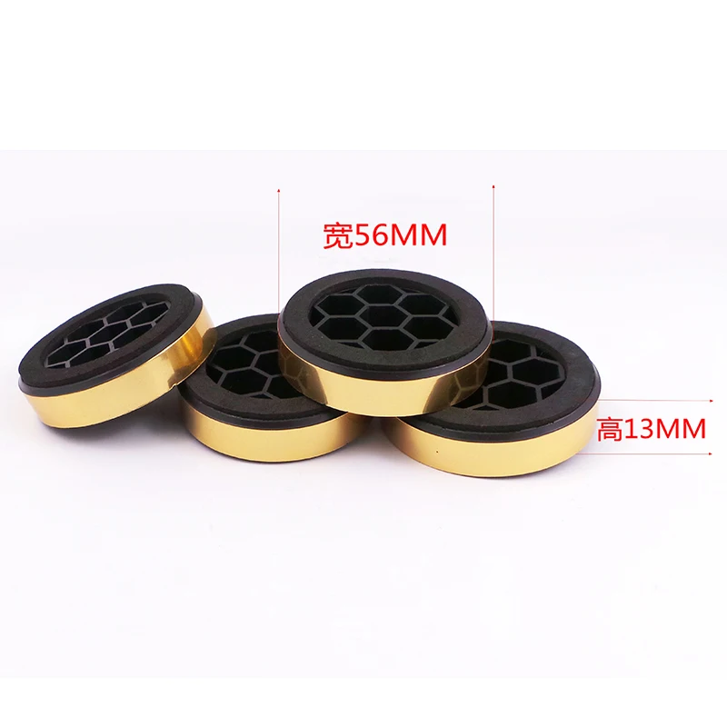 

Gold/silver Stamping Shockproof Rubber Feet for Electronics,wearproof antiskid machine feet,speaker part