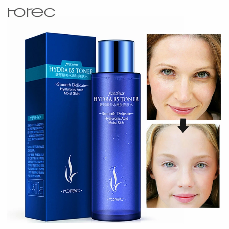 

Hyaluronic Acid Face Toner Whitening Rejuvenation Reduces Fine lines Anti-Aging Anti Wrinkle Moisturizing Essence Liquid 120ml
