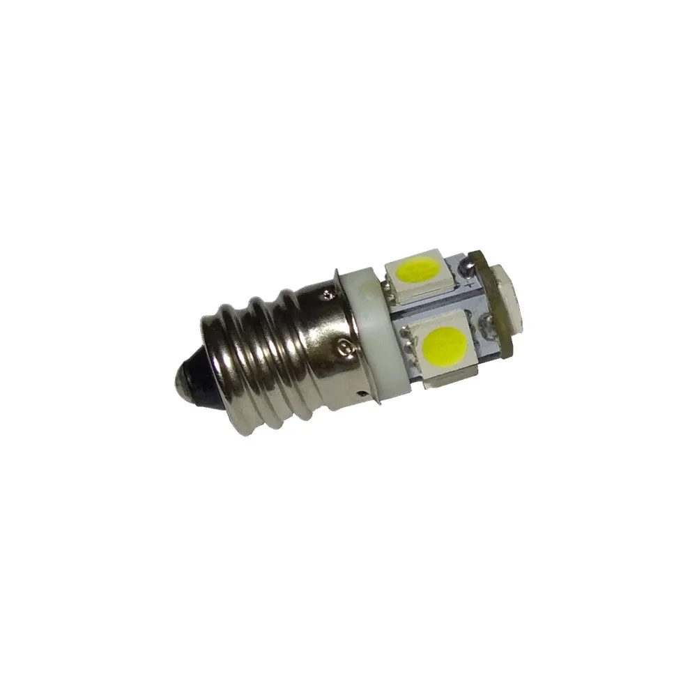 5 шт. E12 6 V 12 V 5050-5SMD лампочка для инструмента светодиодный 4,5 V E12 для электричества лампы E12 24 V Индикатор лампы 12 V E12 DC6V светодиодный лампы