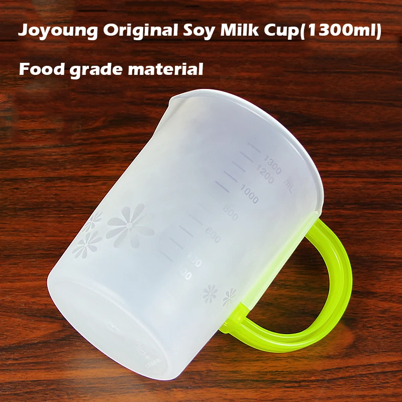Joyoung Soymilk Maker Part Filter Sets Original 1300ml Soymilk Cup With Filter Measuring Cup Blende Mixer Parts