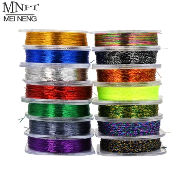 

MNFT 1Pcs 50M Guide Tying Thread Rod Build Braided Line Metallic Rod Building Wrapping Thread 14 Colors Rod Line DIY Fishing Rod