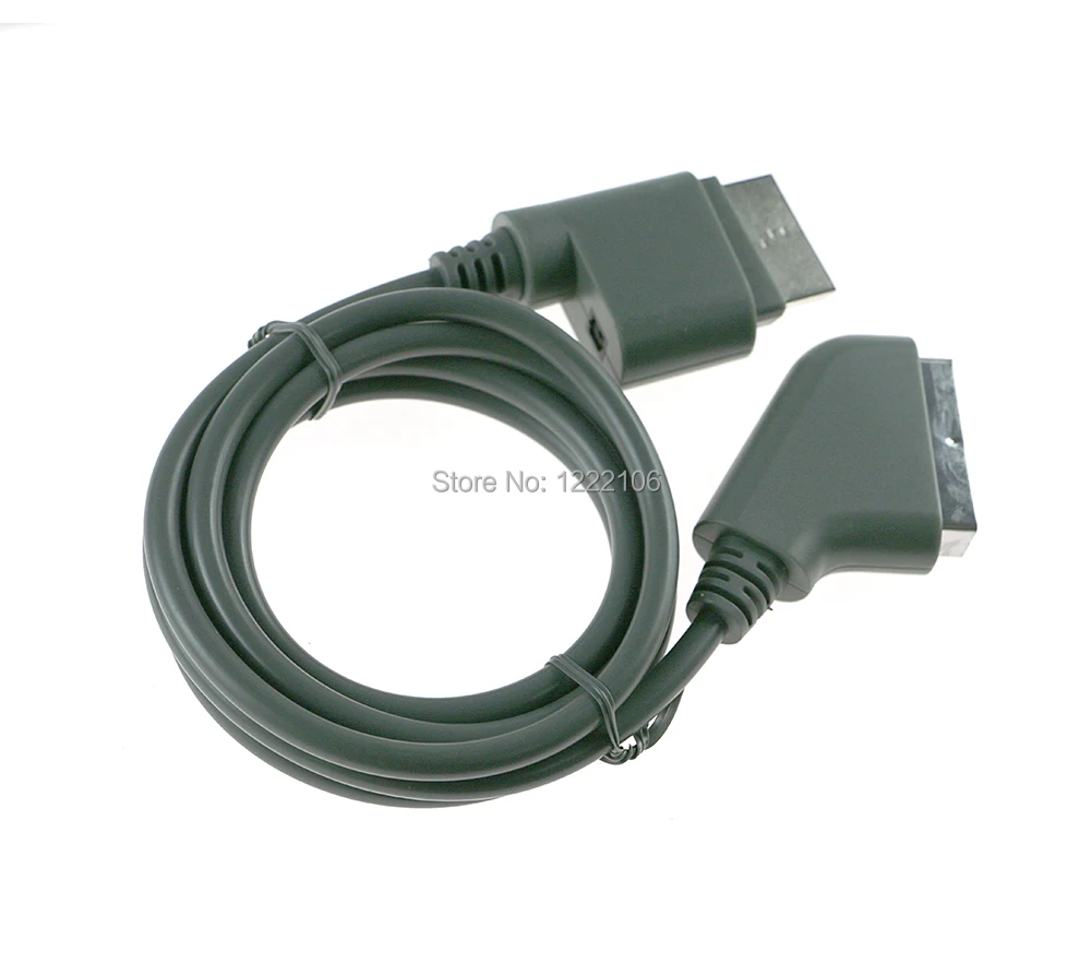 ChengChengDianWan 3 шт./лот 1 8 м 6 футов Scart RGB HD TV Аудио Видео AV кабель для xbox360 xbox 360|cable for|lot