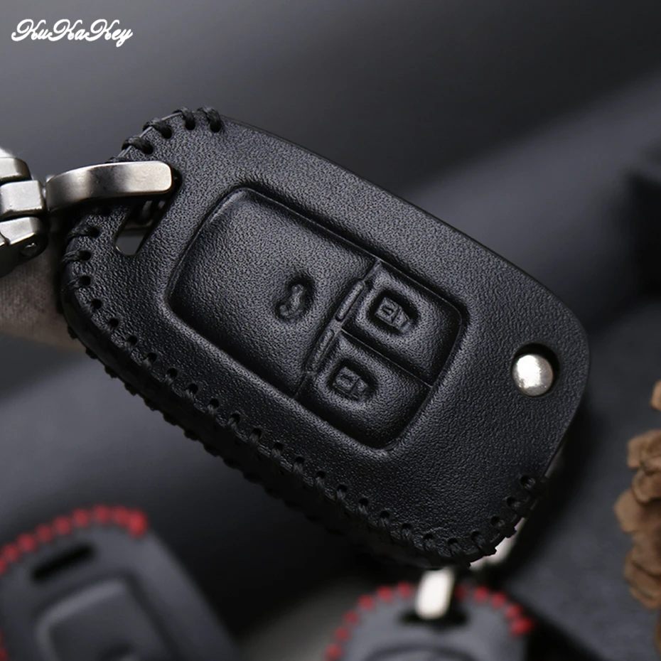 Кожаный чехол для ключей автомобиля Chevrolet Cruze Aveo Captiva Epica Sail Lacetti Mrlibu защитный