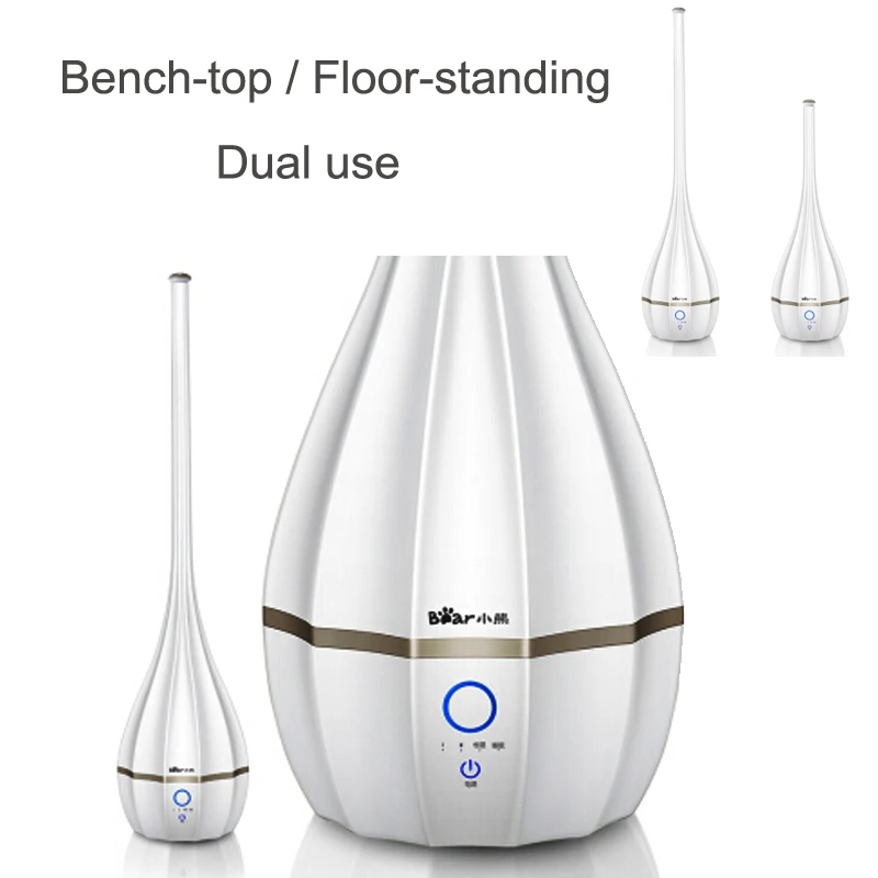 

15%JA102 Automatic Humidistat Control Air Humidifier 3L30W FloorStand Touch Screen Mute Air Mist Maker Water Shortage Protection