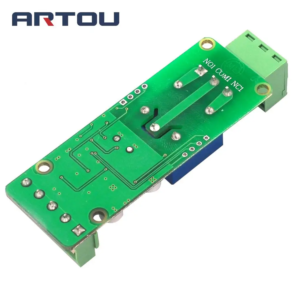 1PCS Modbus RTU 2 Channel 12V Relay Output Board Module Switch Input RS485 TTL Communication Module 17959 Color:Green 