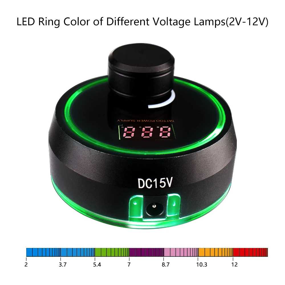Новейшая Татуировка мощность светодиодный Аврора критический мини блок питания мини мощность постоянный макияж для поворотного шейдера Лайнер аппарат для тату