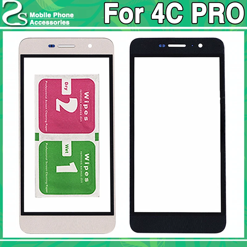 

New 4cpro Front Glass Lens For Huawei Honor 4C Pro TIT-L01 Digitizer Touch Sensor Glass Panel Replacement
