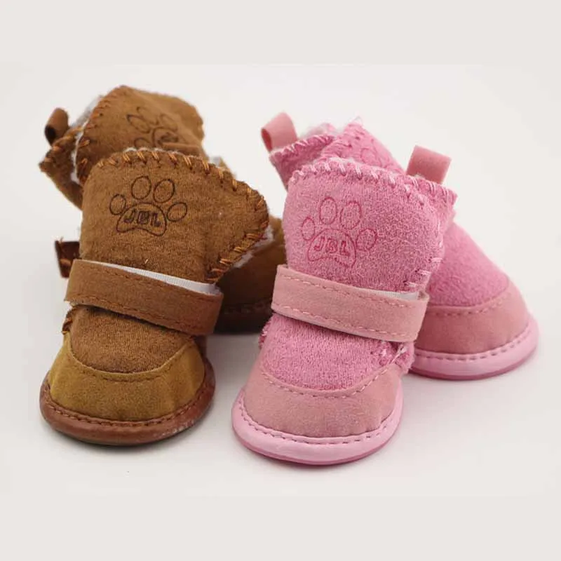 SYDZSW Pet Shoes for Dogs Cats Winter Small Dog Puppy Anti-slip Boots Yorkshire Snow Boots Chihuahua Supplies Out Door Pet Porducts3