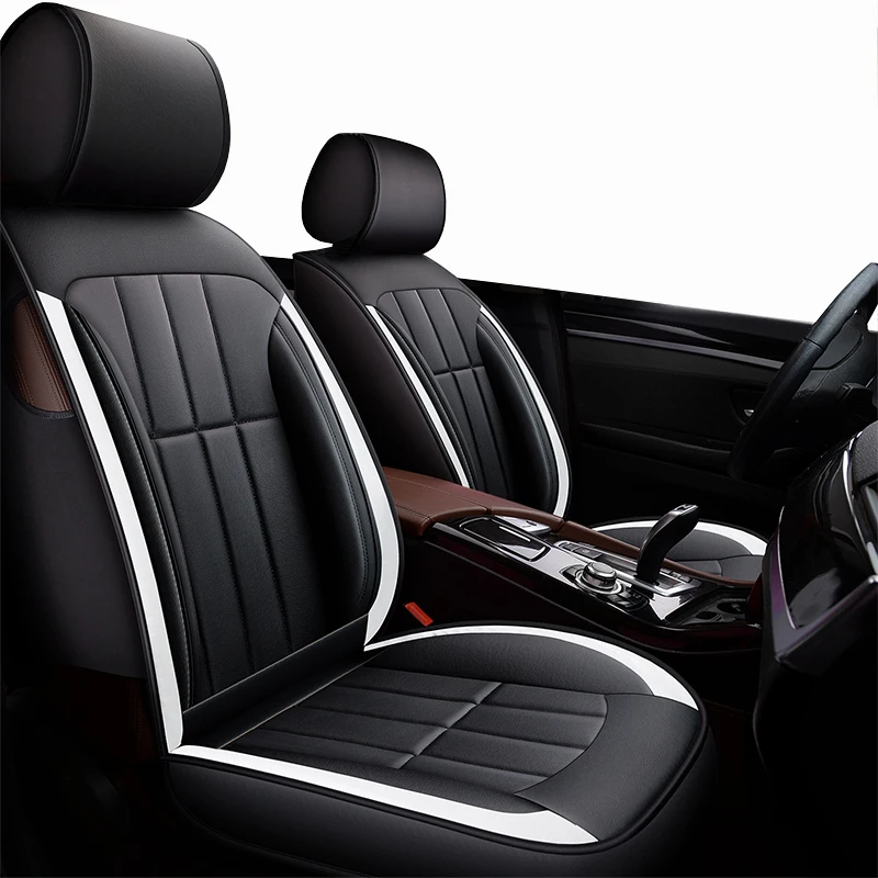 

(Front + Rear) Special Leather car seat covers For Hyundai IX35 IX25 Sonata Santafe Tucson ELANTRA Accent car automobiles