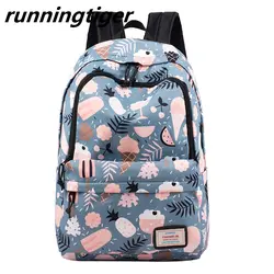 Детский Школьный рюкзак с милым принтом, школьные сумки для девочек и мальчиков, непромокаемый рюкзак, школьная сумка, дорожные сумки mochilas
