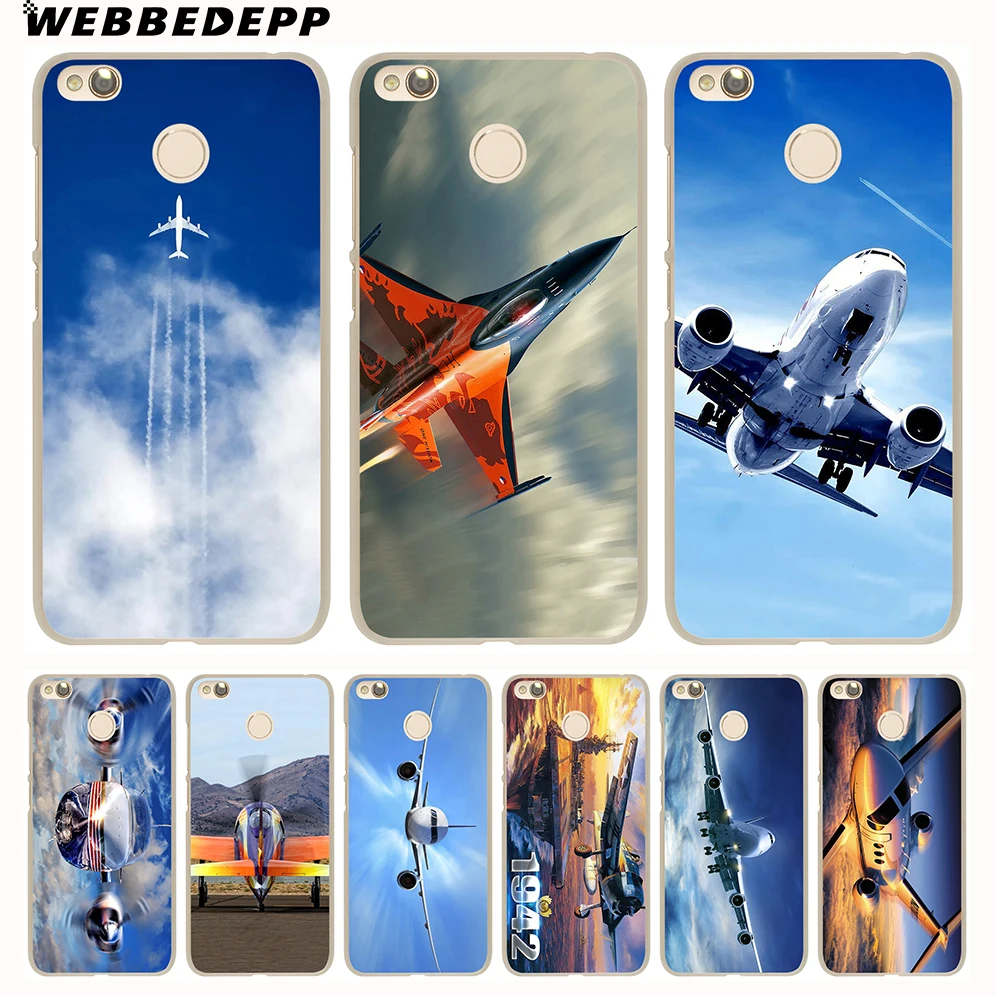 

WEBBEDEPP fighter propeller plane aircraft airplane Phone Case for Xiaomi Mi 8 SE 5S 5X 6X 6 5 Mi A1 A2 Lite Mix 2S Note 3 Cover