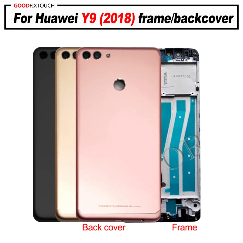 For Huawei Y9 (2018) frame backcover 01