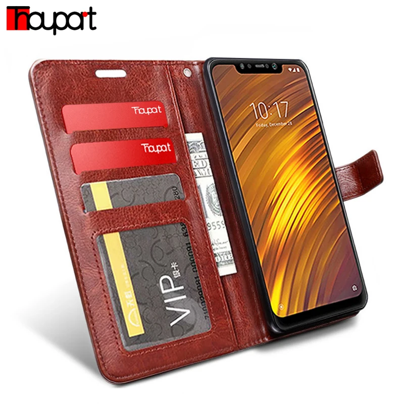 Для Xiaomi F1 чехол Ретро Чехол фоторамка кошелек Флип кожаный для Pocophone Poco |
