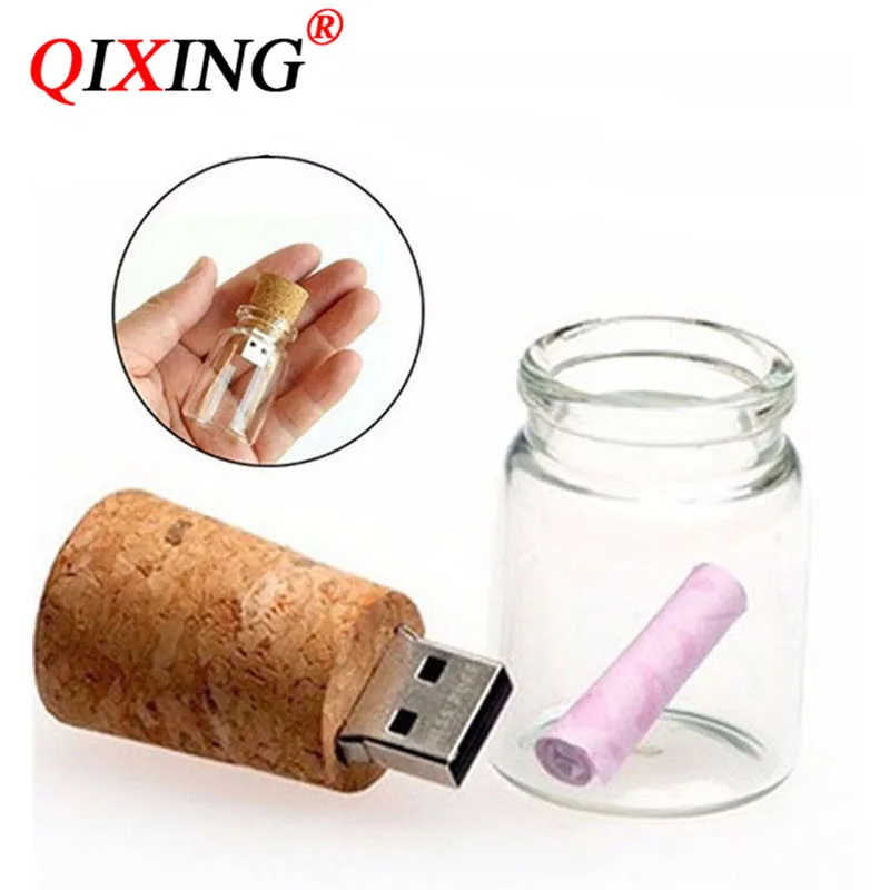 QIXING wholesale arrival free delivery bottle Flash Card USB2.0 Memory