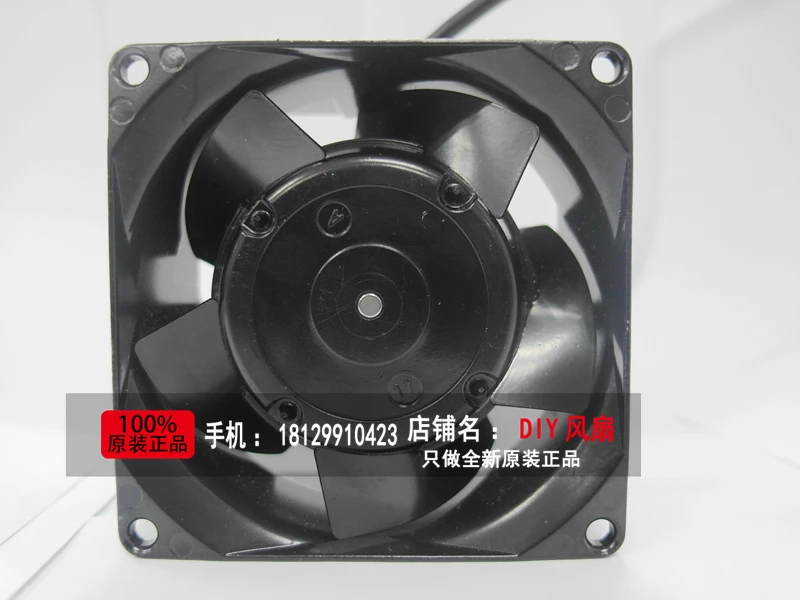 Для EBMPAPST 8556N 8038 230 V Металл 8 см вентилятор охлаждения