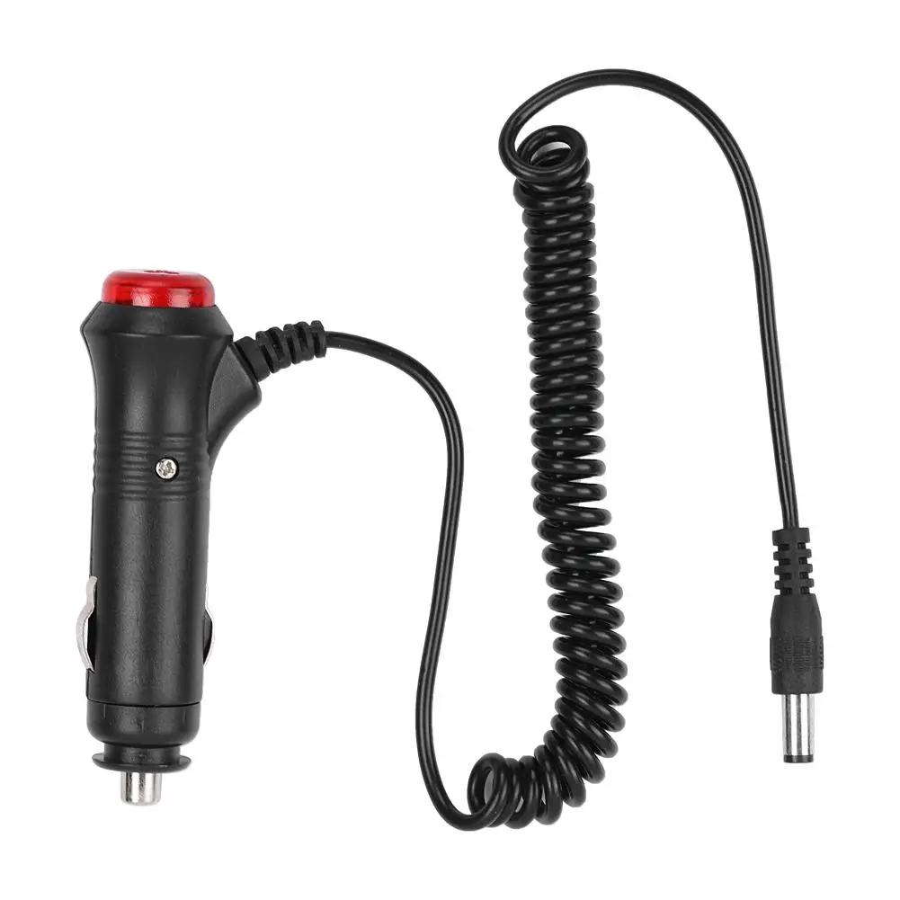 Зажигалка зарядных порта usb для автомобиля 12 V-24 V автомобильный прикуриватель для мотоциклов соединительный кабель с ВКЛ-ВЫКЛ плавкий предохранитель ветрозащитный легкий