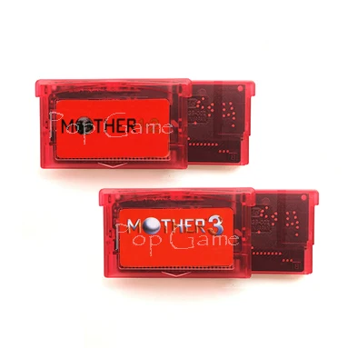 

Mother 1-2 Mother 3 Transport Red Shell for 32 Bit Video Game Cartridge Console Card Handheld Player