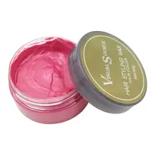 Красного Цвета Матовая волос Воск Для мужчин Для женщин бабушка волос Ash краситель серый грязи временные 80 г Ноя 7