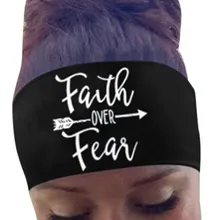 Повязка на голову для спорта повязка от пота на голову повязка для волос Спорт Дамы письмо спортивный Напульсник для йоги Тренажерный Зал Стрейч резинки для волос