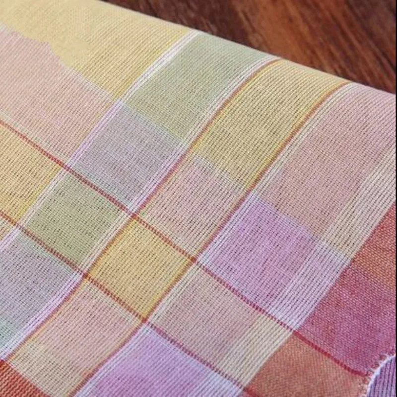 Random Color Womens Ladies Cotton Soft Printed Handkerchief Mixed Color Plaid Pocket Square Hankies 28x28cm BBB1062 12Pcs