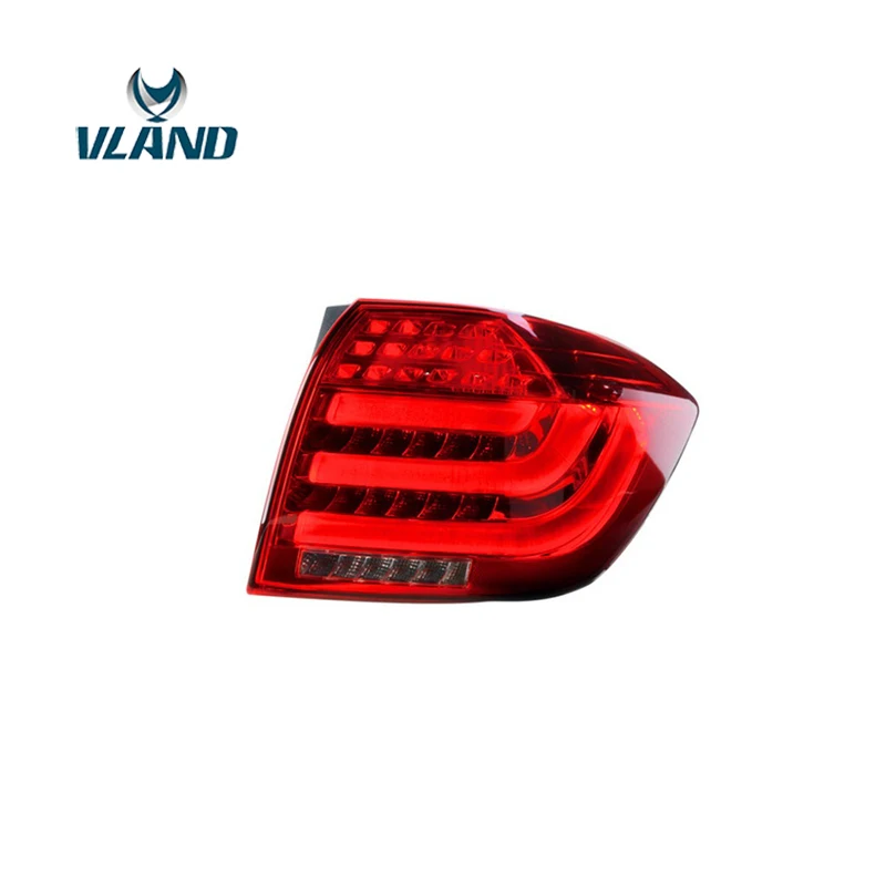 VLAND Заводская Автомобильная задняя лампа для Highlander светодиодный задний светильник 2012 2013 Highlander задний светильник с DRL+ Реверс+ тормозной светильник