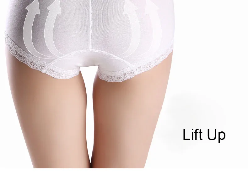 Women's Sexy Lace Panties High Waist Women Seamless Cotton Underwear Plus Size XXL Panties Breathable Lingerie For Ladies Culotte Femme 04