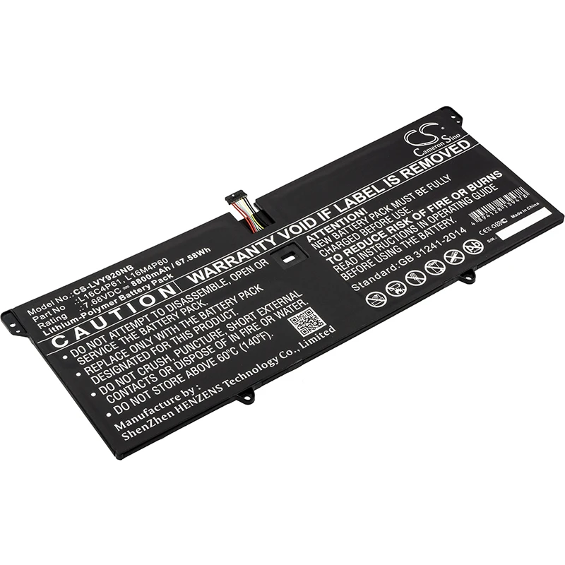 Обновленная батарея Cameron Sino для ноутбука lenovo 5B10N01565, L16C4P61, L16M4P60, литий-полимерный аккумулятор для ноутбука