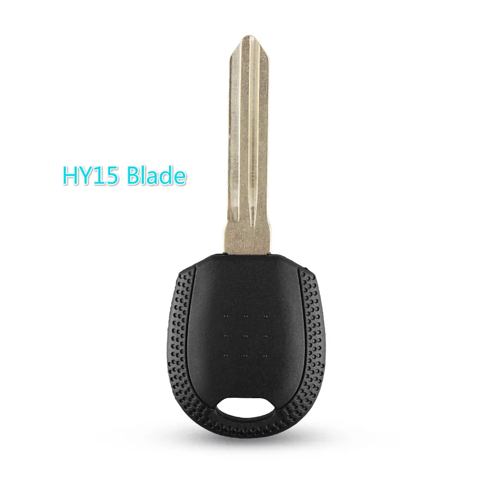 HY15 Blade KEYYOU Автомобильный Транспондер пустой чехол для ключа для Kia Rio Cerato Picanto Spectra Sportage Sorento Forte Uncut Blade - Цвет: HY15 Blade