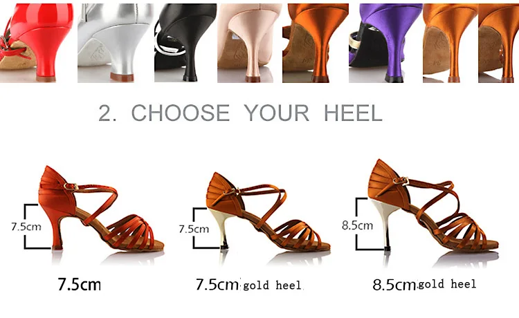 20161106_113233_022Sports shoes women Dance shoes Christmas Gift  Latin dance shoes women Ballroom Shoe Gold heel High-grade diamond Satian  BD2311