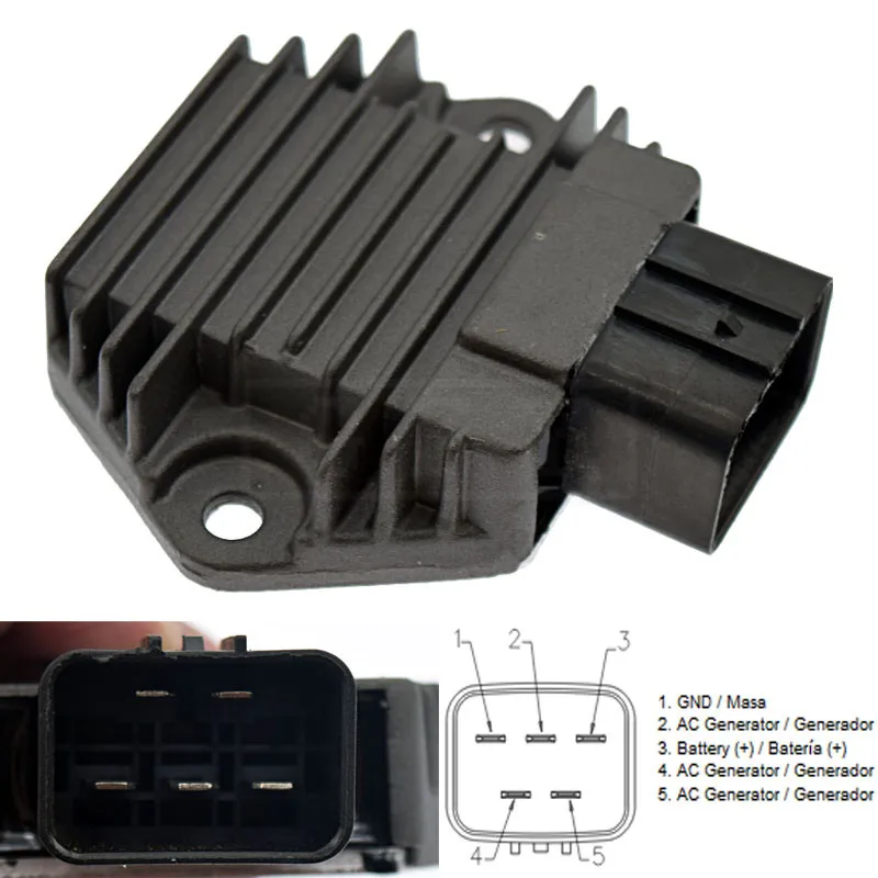 

For Honda XL650 Transalp 2000 2001 2002 2003 2004 2005 2006 2007 CRF230L 2008-2010 CRF230M 2009 Voltage Regulator Rectifier