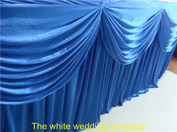 5pcs 16ft x 29 tablecloth table skirt for banquet wedding