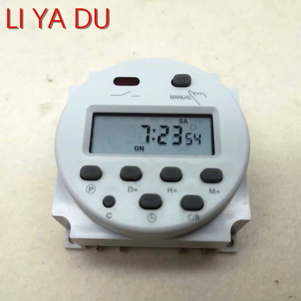 

CN101A 12V/24V/110V/220V Single and double countdown micro cycle time control switch timer controller seconds control 16A