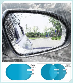

Car shape rearview mirror rain film anti-fog paste protection vision for Ford Expedition EcoSport Kuga F-Series Escape