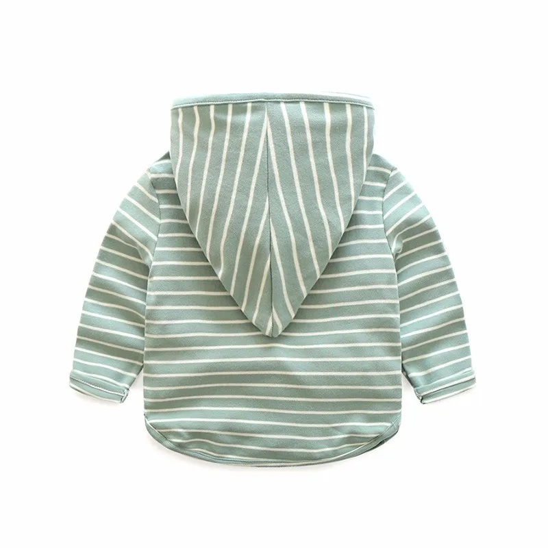 Hoody For Boy Striped Cotton Kids Clothes Spring Autumn Boys Hoodies With Eyes Long Sleeve Toddler Tee 2-6 Y Children Clothing (1)