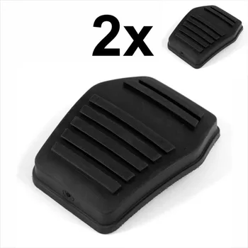 

1 Pair Brake Clutch Pedal Pad Rubber Pad Cover Direct Replacement for Ford Transit MK6 MK7 2000-2014 Car Accessories