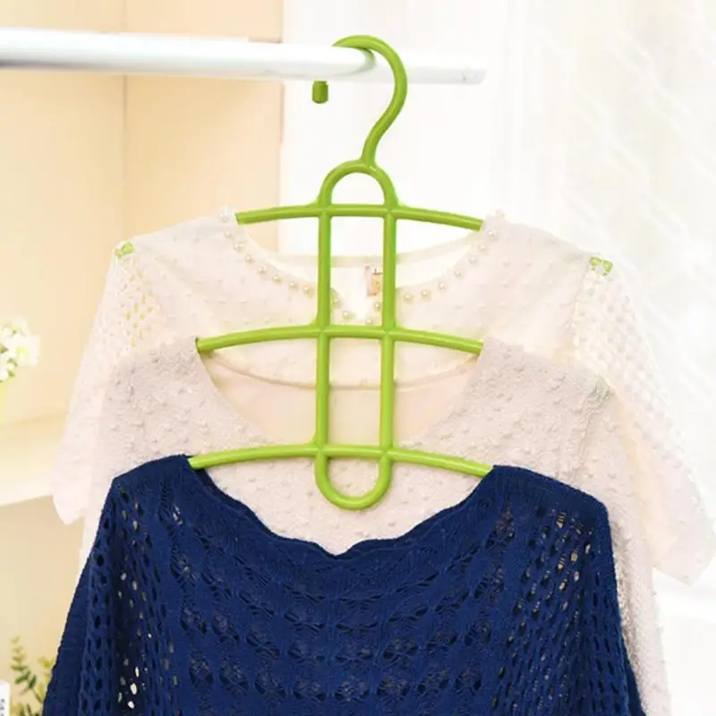 

Multi Layers Clothes Hanger Practical Fishbone Type Clothing Towel Storage Rack Closet Wardrobe Space Saver Hanging Rack