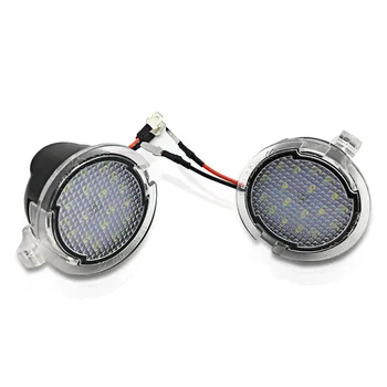 

2pcs LED Under Side Mirror Puddle Light for Mondeo Taurus F-150 Expedition F-Best