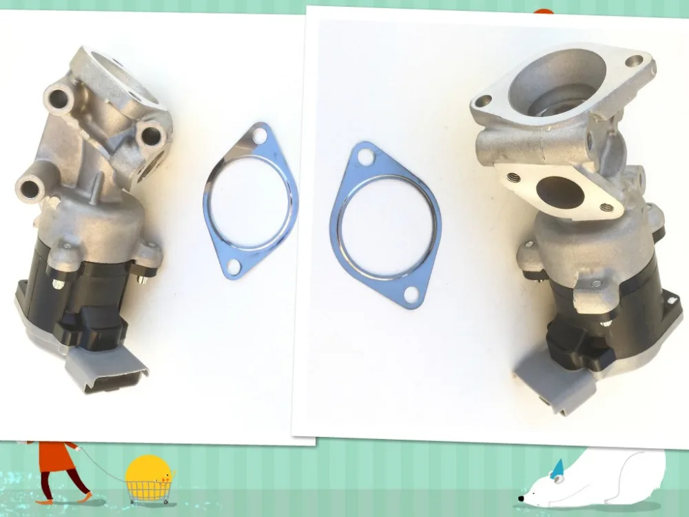 

1618N6 1618N7 For Citroen C5 C6 2.7 HDI (2008-2015) Left & Right EGR Valves 1618N6 1618N7 LR006994 LR006995 LR010124 LR010125