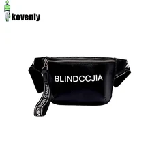 Поясная Сумка женская дизайнерская поясная сумка с буквенным принтом модная нагрудная сумка с ремнем Женская Мобильная сумка-мессенджер сумка для ног Кошелек для монет 164