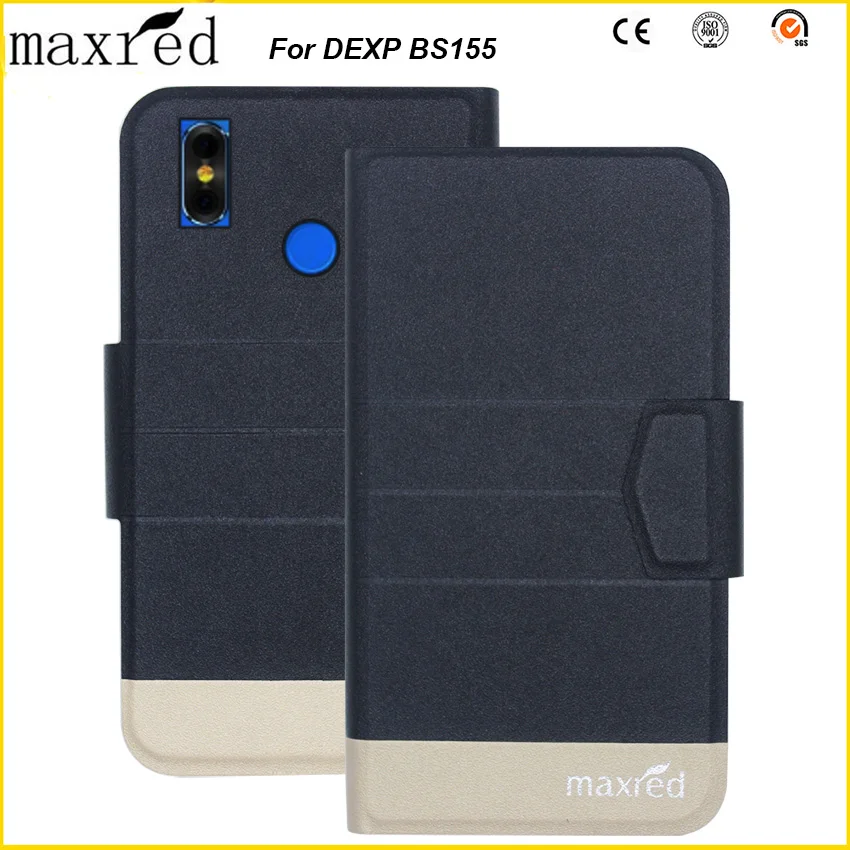 

5 Colors! DEXP BS155 Case 2019 High Quality Flip Ultra-thin Luxury Leather Protective Case For DEXP BS155 Cover Phone