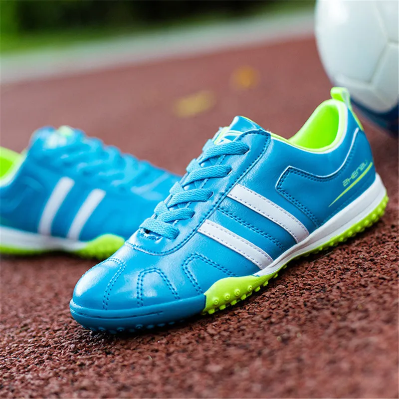 

Kids Sports Shoes Unisex Breathable High Quality Cheap Boy Soccer Shoes Original Children's Football Running Boots