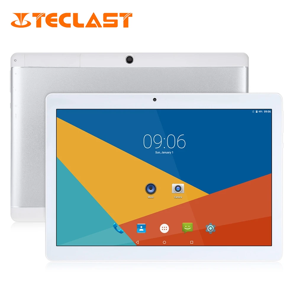 Оригинал Teclast X10 4 ядра 3g Phablet MT6580 Android 6 0 ips 1280x800 Экран 1 ГБ Оперативная память 16