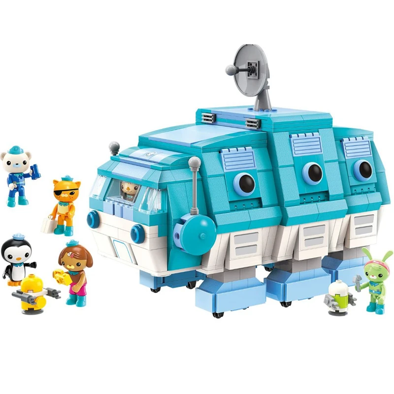 

ENLIGHTEN Ideas GUP-I Penguin Ship Yacht Octonaut Cartoon Building Blocks Sets Bricks Model Toys Kids Compatible Legoings duplo