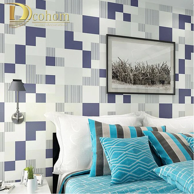 Online Get Cheap Wallpaper Modern Design -Aliexpress.com | Alibaba ... Minimalist Mosaic Geometric Nonwoven Wallpaper Modern Designs Bedroom  Living room Home Decor Embossed 3D Wall paper