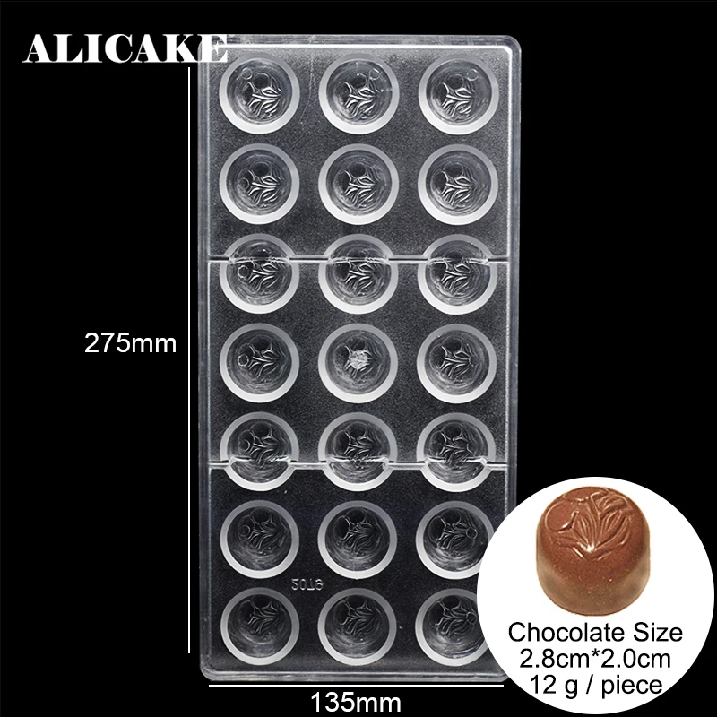

Chocolate Mold Flower Pudding Form of Candy Pastry Tools for Baker Party Baking Mould Bakeware Polycarbonate Chocolate Mould
