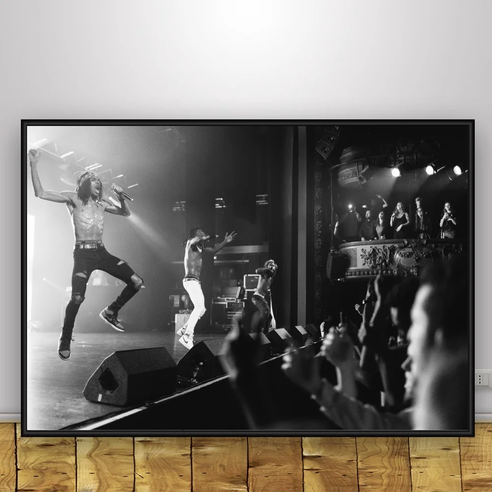 Flatbush ZOMBiES Art Silk Fabric Psychedelic Poster Print Classic Wall Home