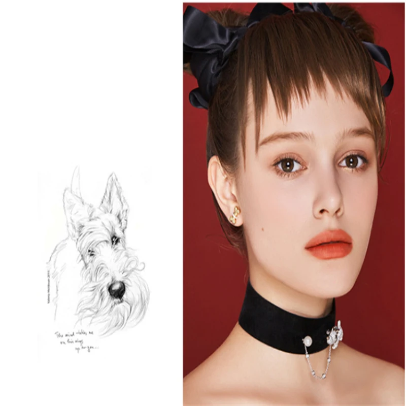 

Fits Necklace Monaco Jewelry with Women's Jewelry Party Gift Charm 925 Sterling Silver Zircon Simple Puppy Pendant Necklace