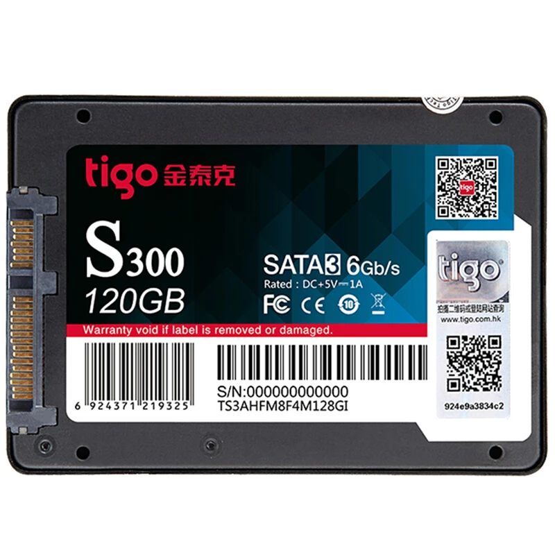 

Tigo Original SSD 120gb SATA 3.0 Hard Drive 2.5 inch Internal Solid State Drive for PC Desktop Laptops HDD 120 GB